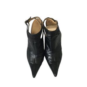 Black pointy toes heels